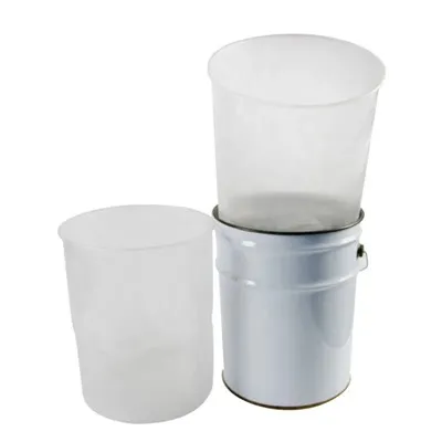 Seaux de peinture vides en acier réutilisables avec couvercles 5 gallons